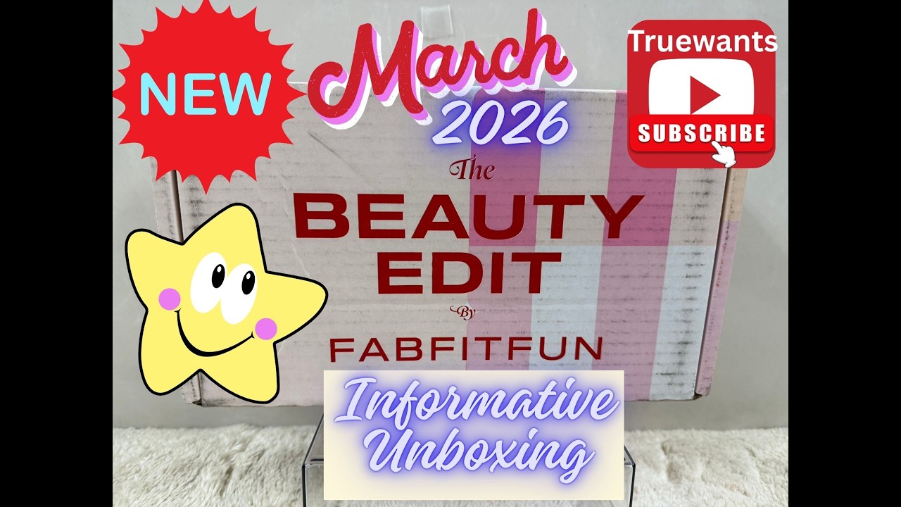 FabFitFun Март 2026 НОВИНКА: Набор косметики Beauty Edit Box • Полностью настраиваемый • Все вари...