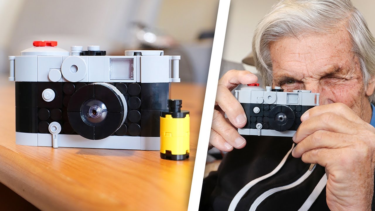 Lego With Grandpa | A Vintage Camera