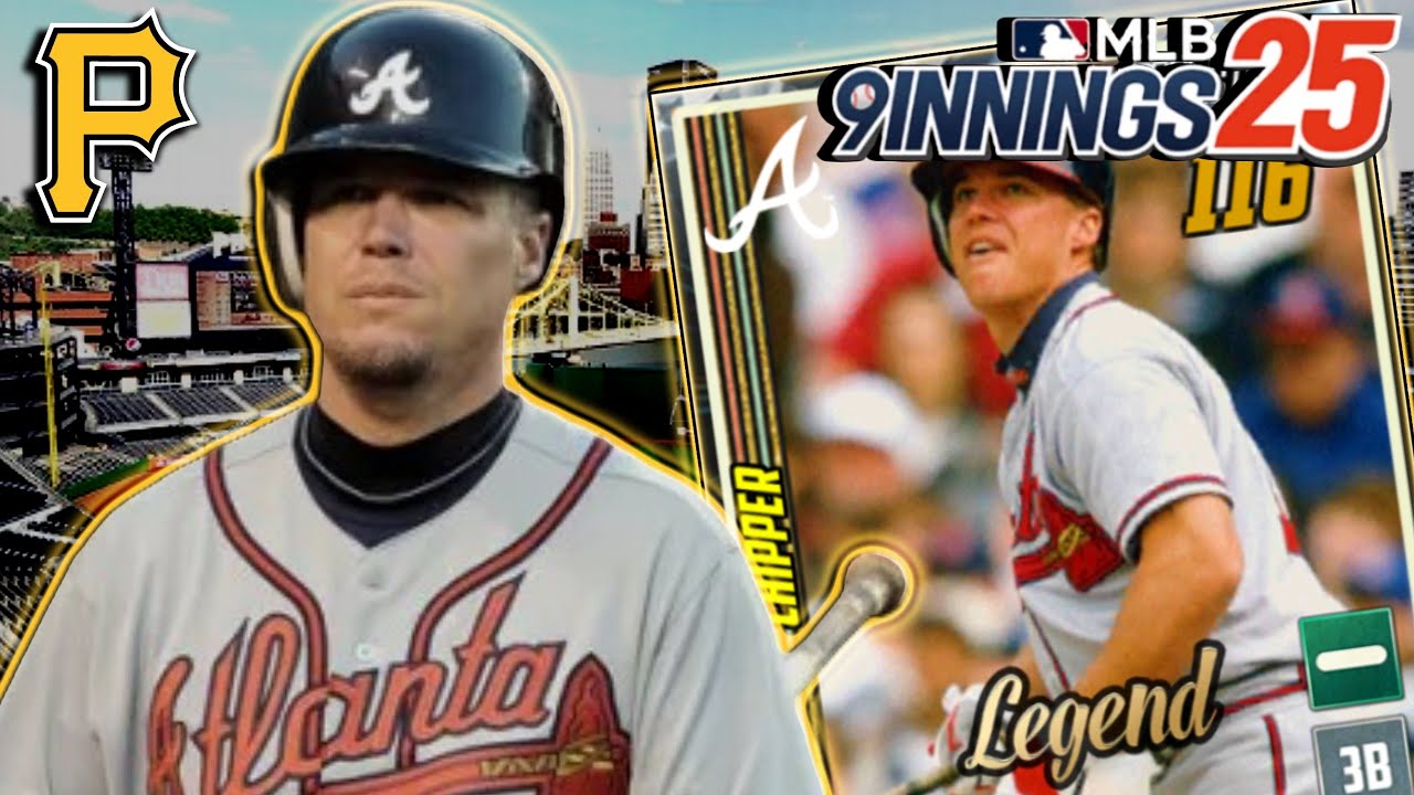 MLB 9 Innings 25 - LEGEND CHIPPER JONES!!!