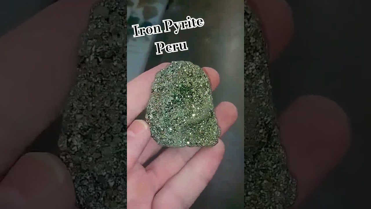 Fool's Gold - Iron Pyrite #crystals #gems #nature #science #minerals