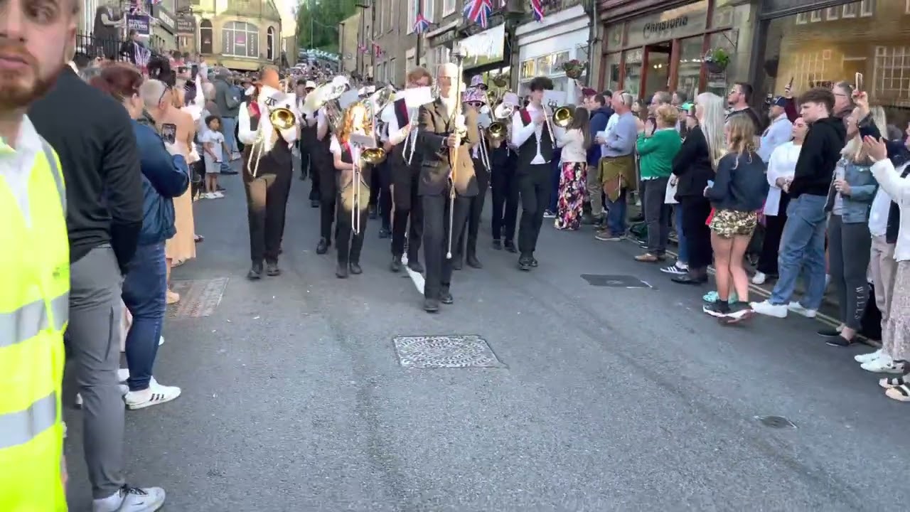 Oldham Youth Brass Band, Delph 2023.