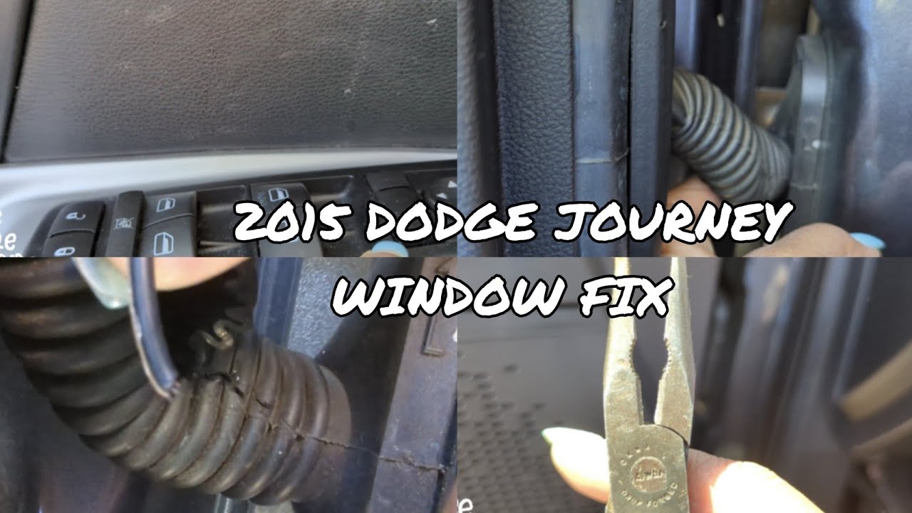 2015 Dodge Journey Window won't go down fix + #windowfix #2015dodgejourney