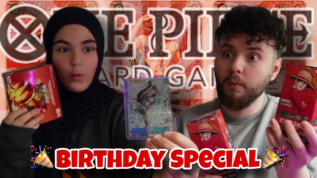 Zieht mir meine SCHWESTER an meinem GEBURTSTAG die MANGA? 😍 2x One Piece OP13 🇯🇵 & PRB02 🇬🇧 OPENING🔥