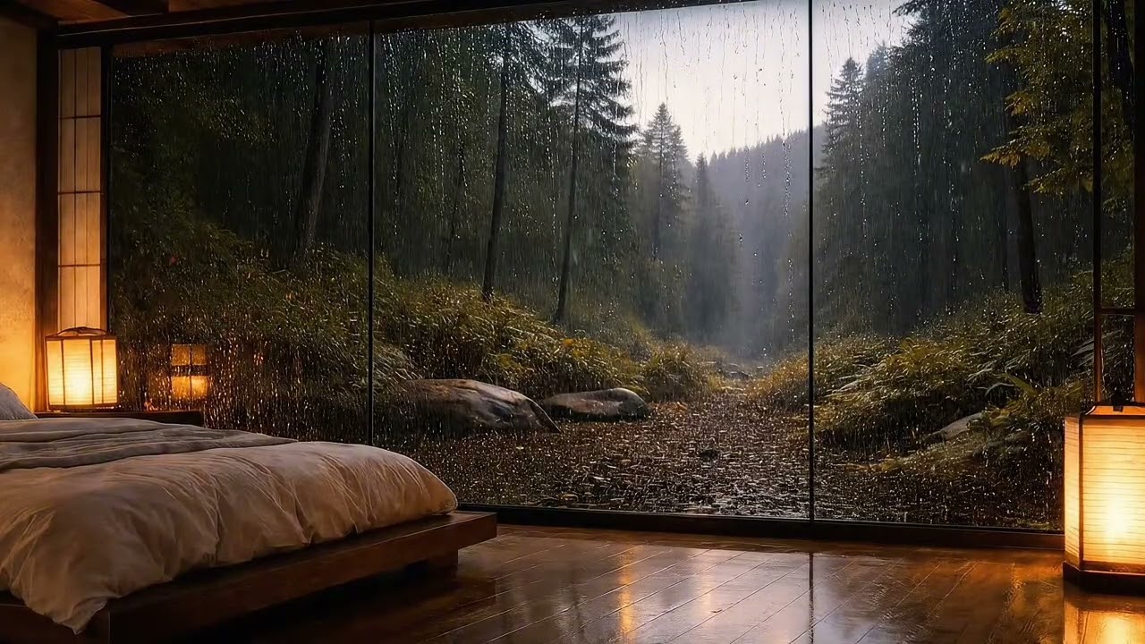 FALL INTO SLEEP INSTANTLY - Relaxing Sleep Music  Insomnnia | Rain Sounds for Stress