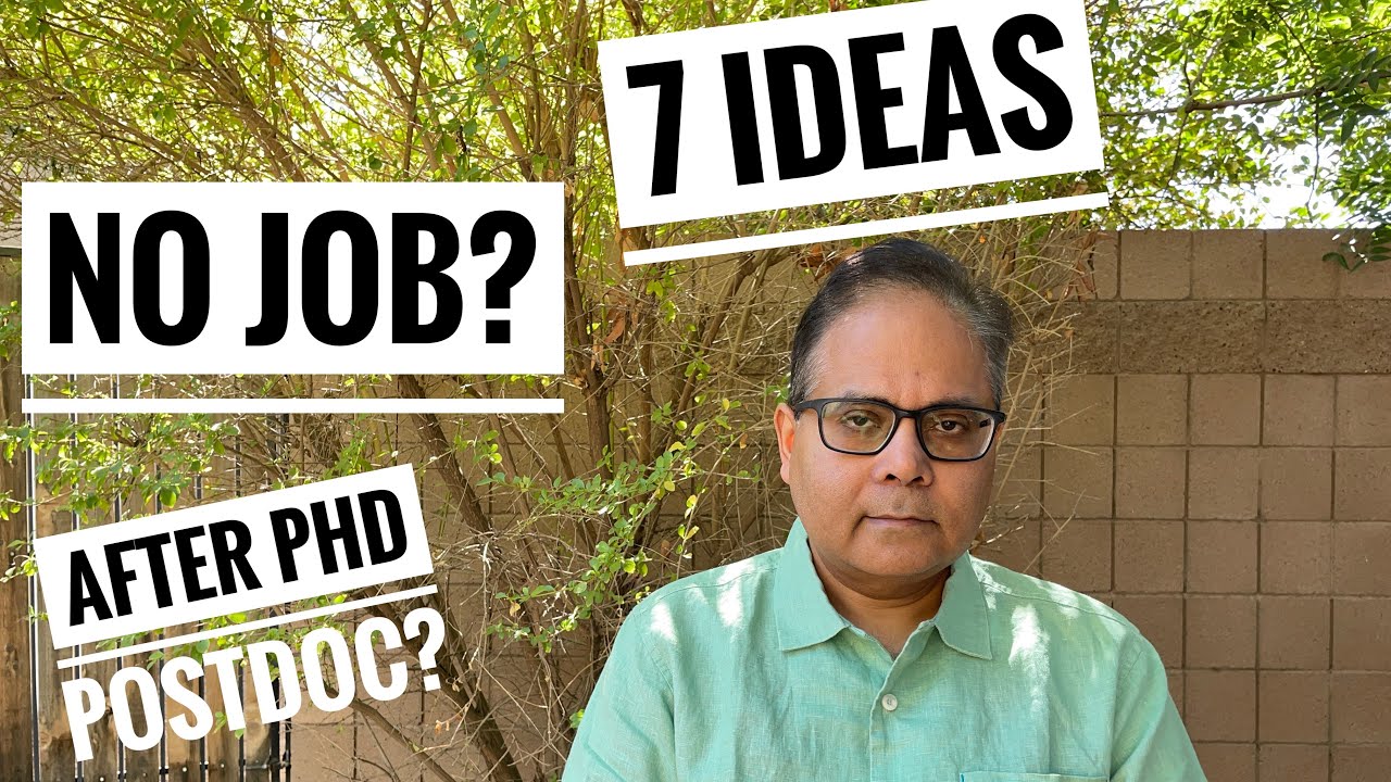 What if No Job after PhD or Postdoc?
