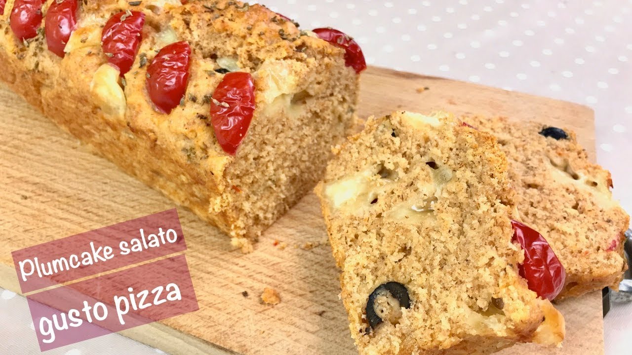 PLUMCAKE SALATO GUSTO PIZZA ricetta facile e veloce