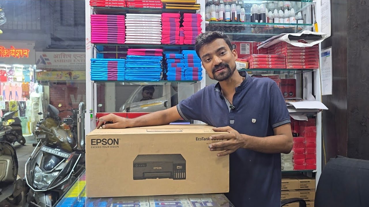 Haw to pvc card Waterproof Printer best Epson L8050 L18050 L8100 New printer installation 2025modal 