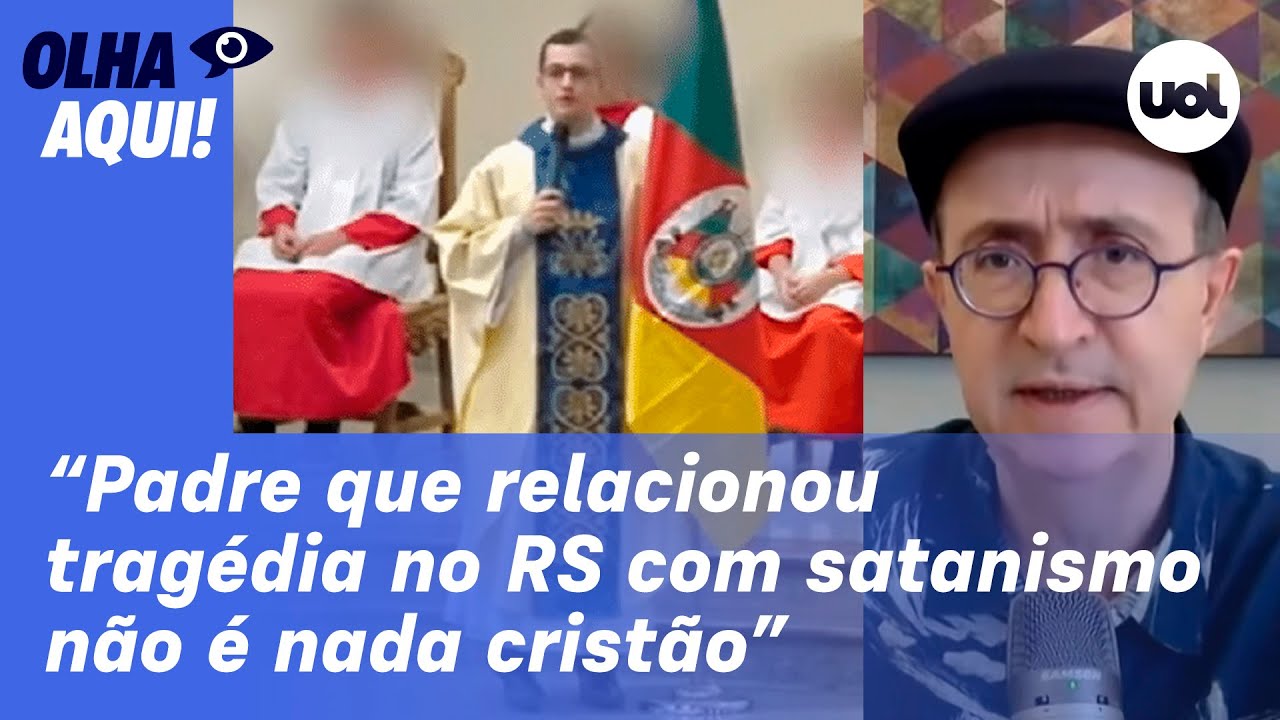 Reinaldo: Padre preconceituoso contra o RS não entende nada de cristianismo; Igreja tem de puni-lo