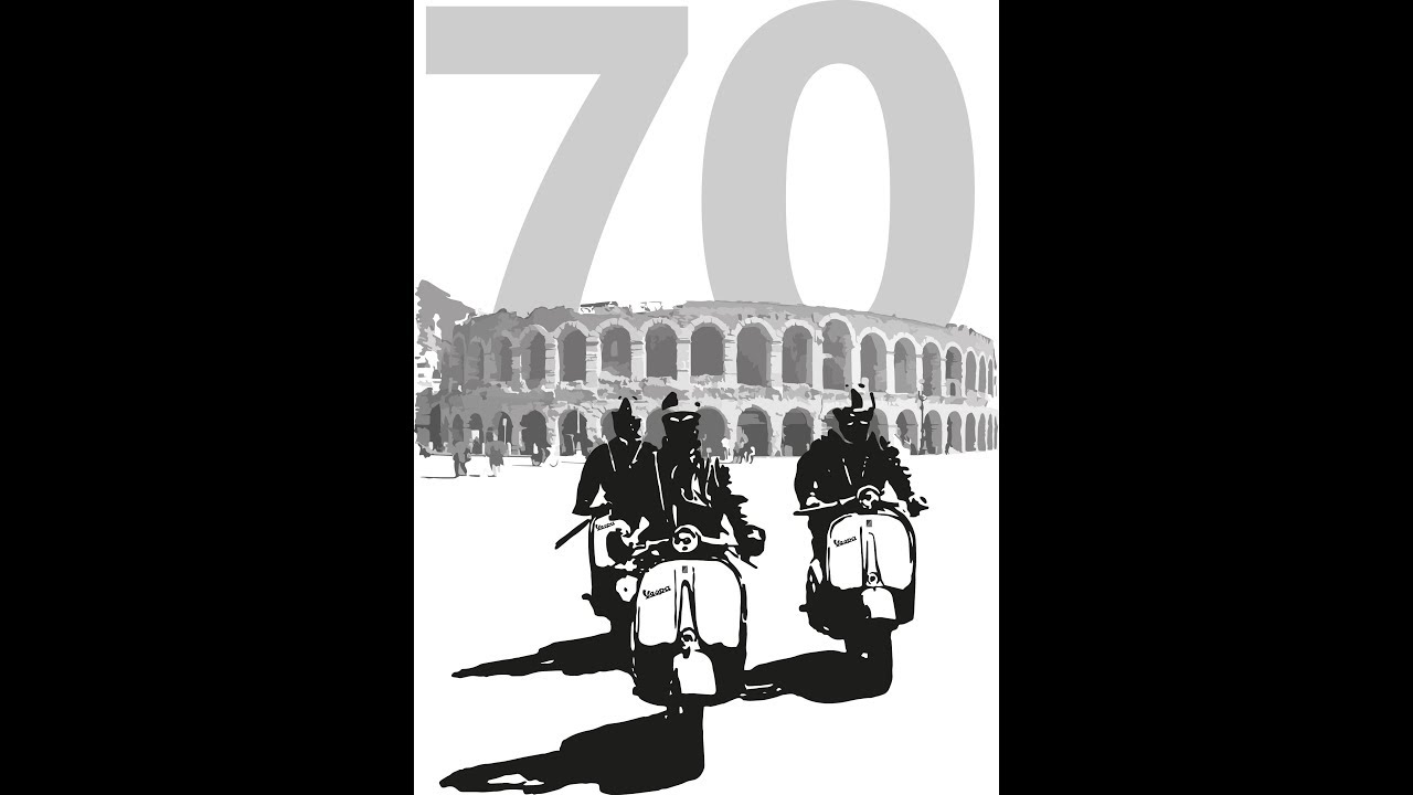 Due giorni di Vespa Raduno a Verona