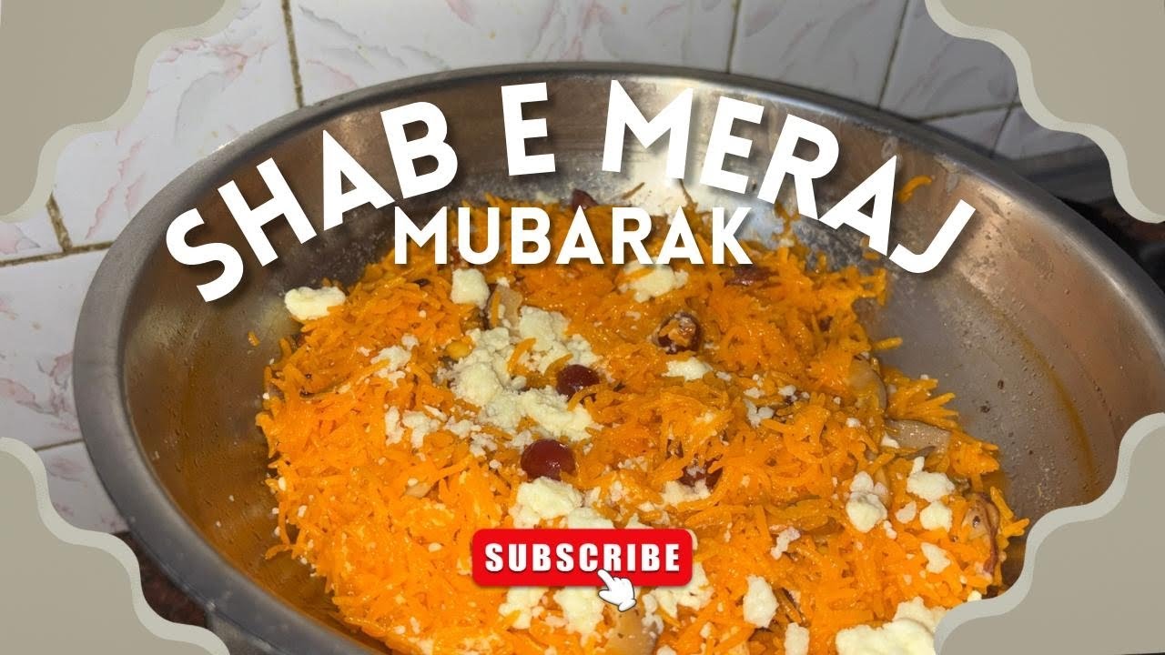 Shab-e-Meraj Special Zarda Recipe | Easy Sweet Rice