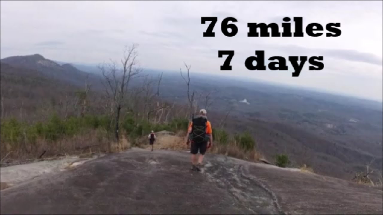 The Entire Foothills Trail in 20 Minutes - Oconee to Table Rock