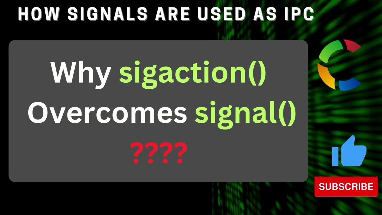 Why sigaction() Overcomes signal() in Linux || Use of sigaction() API in c
