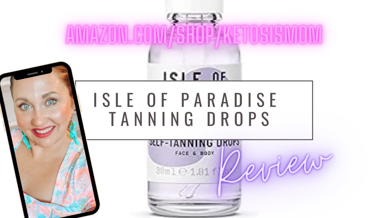 @KetosisMom 24 hour tests: Isle of Paradise Dark Tanning drops