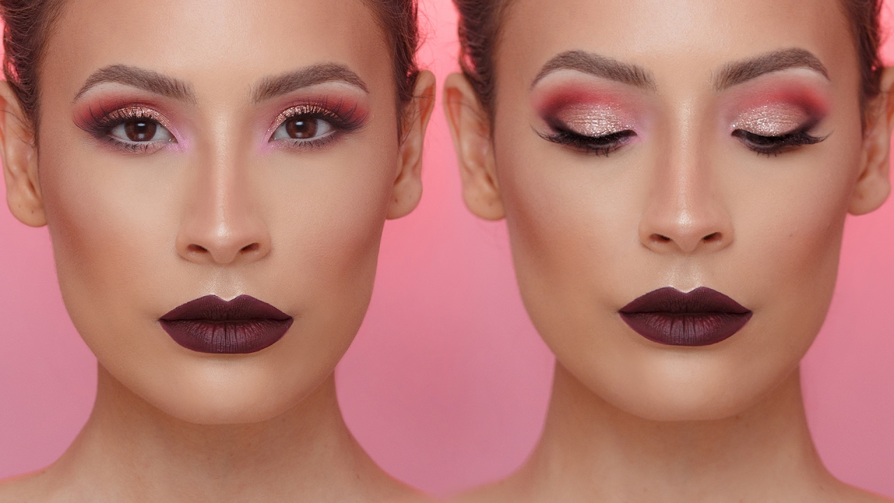 VALENTINES DAY MAKEUP | DESI PERKINS
