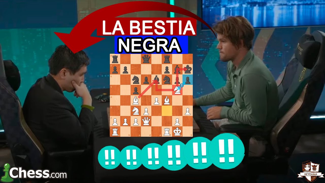 LA BESTIA NEGRA DE CARLSEN LE METE 6 JUGADAS BRILLANTES! So vs Magnus