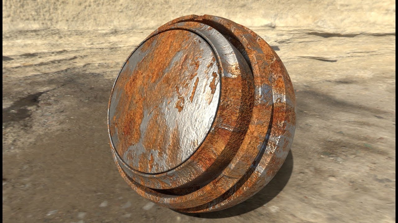 Creating a PBR Texture Set for Renderman's PxrSurface Shader Using Substance Painter