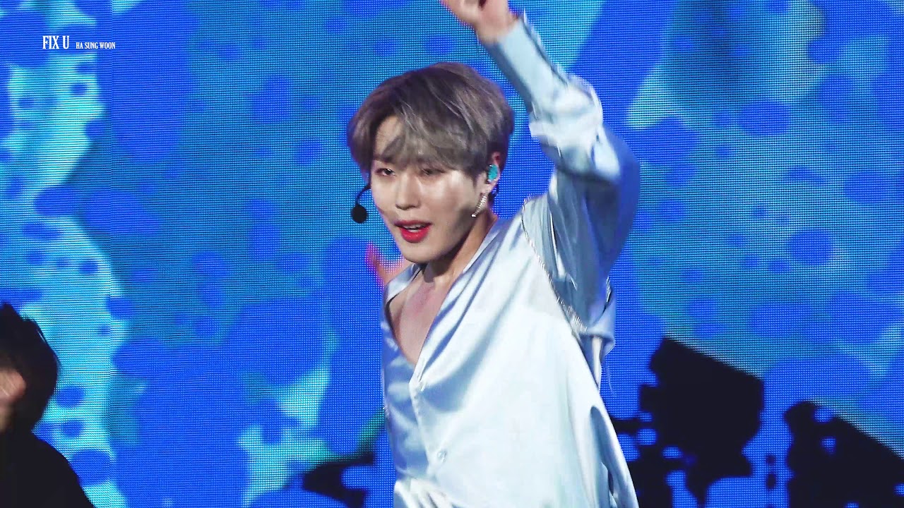 190820 하성운 블루 직캠 fix u