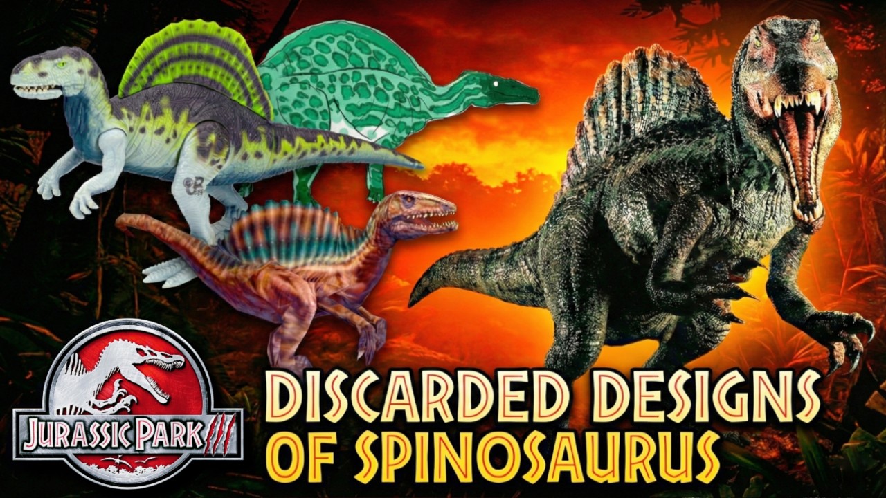 🔥УДАЛЕННЫЕ КОНСТРУКЦИИ СПИНОЗАВРА ИЗ «ПАРК ЮРСКОГО ПЕРИОДА 3»