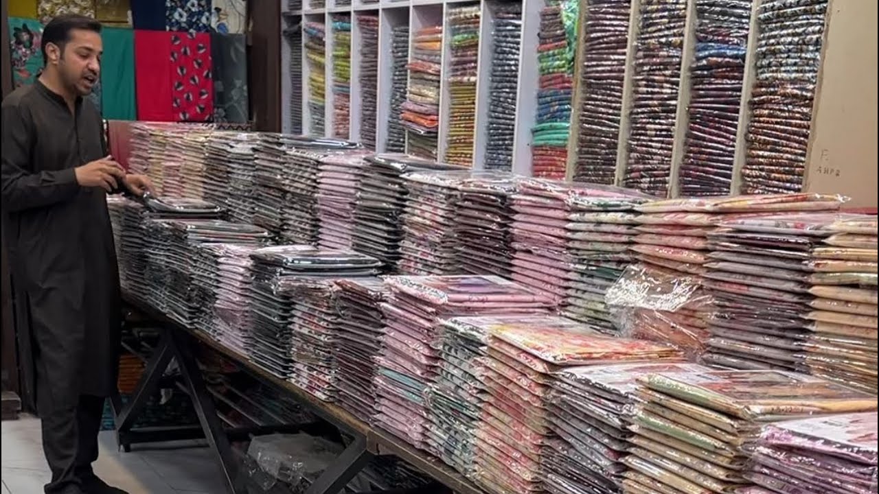 Branded Classic Lawn 3PC Suit Volume 2 | Chiffon Dupatta Collection | Hashim Fabrics Faisalabad