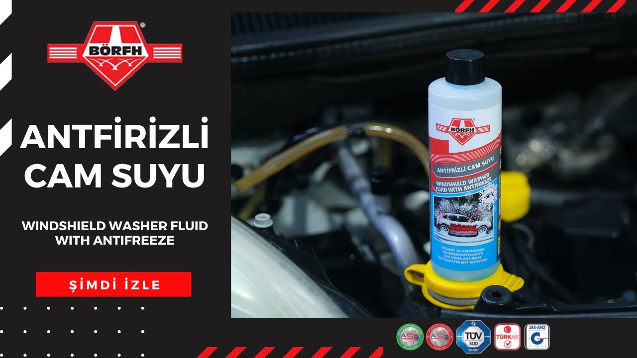 BÖRFH Antifirizli Cam Suyu