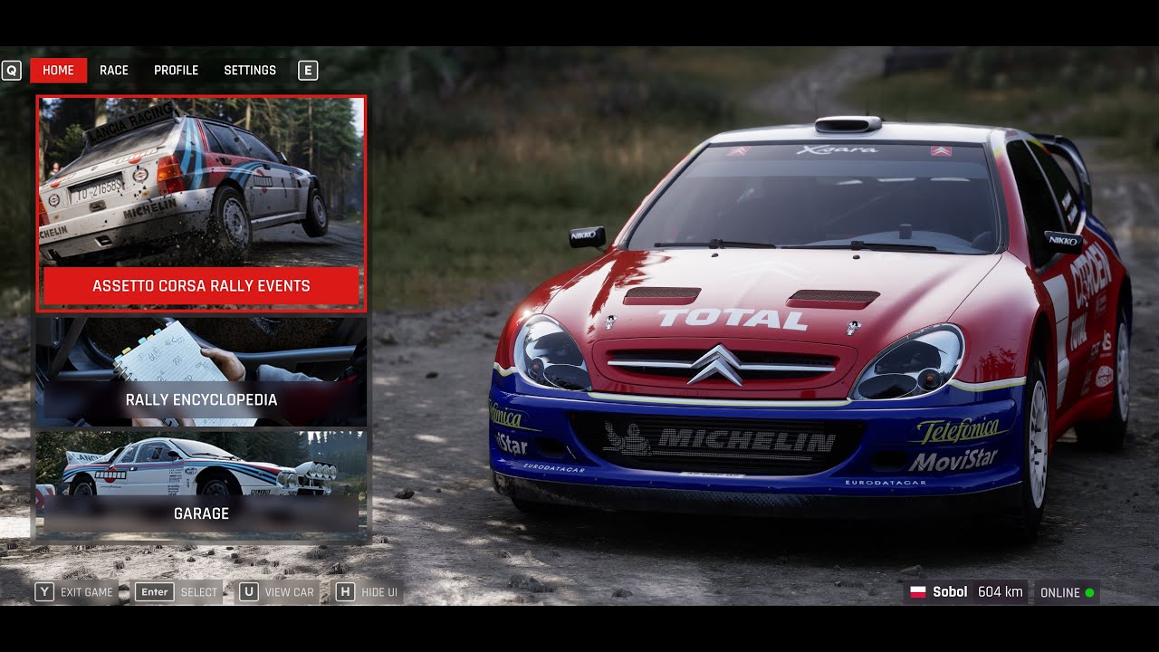 AC Rally | ALSACE - Saverne - Obersteigen | Time Attack | Citroen Xara | Moza R5 |