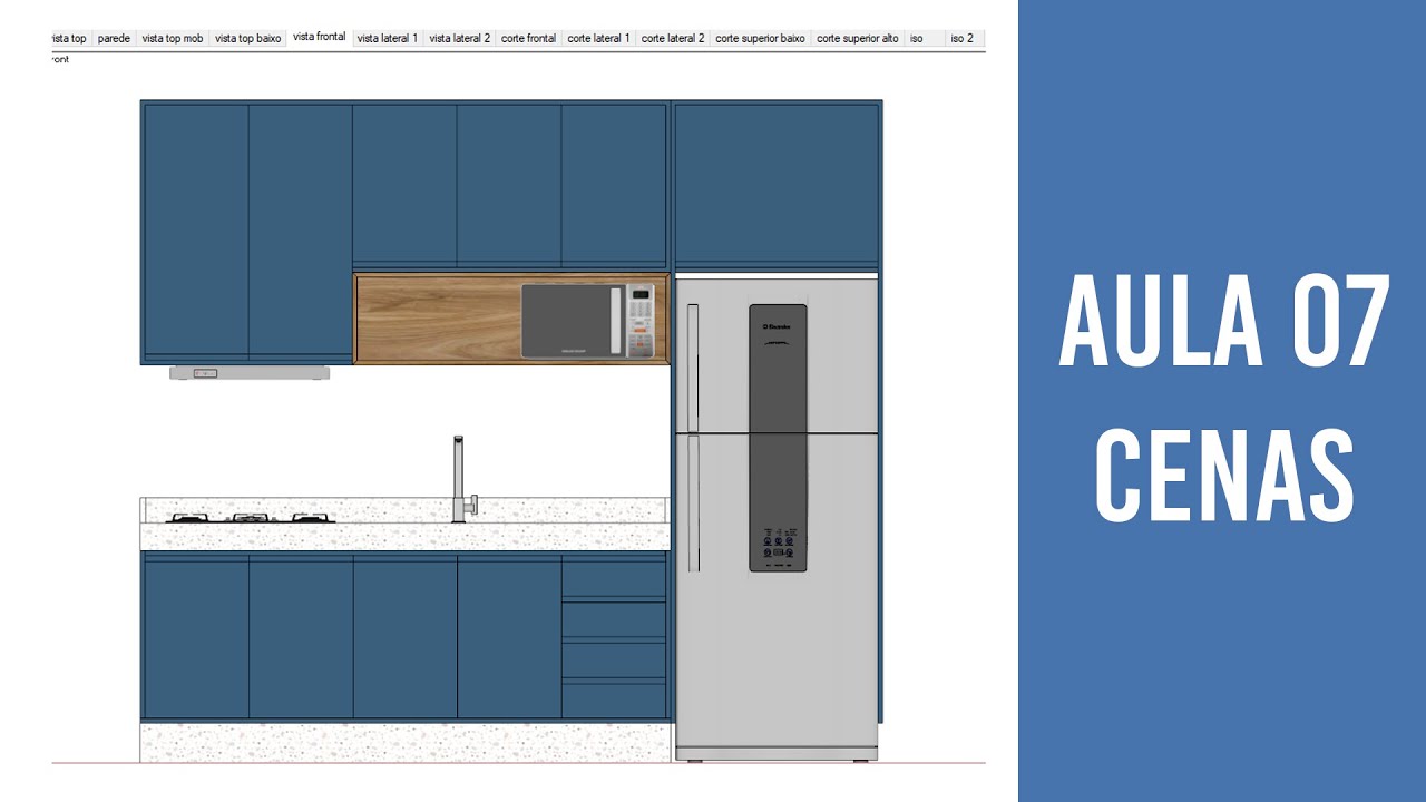 Curso básico Layout - Aula 07 - Cenas