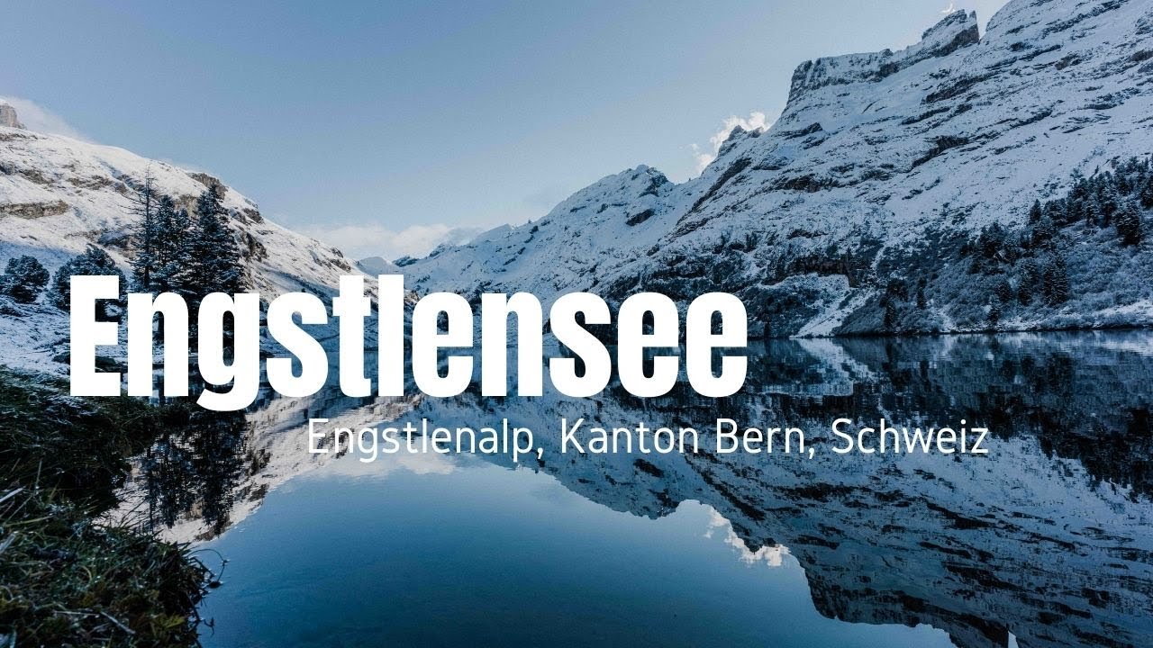 Engstlensee - wundersch&ouml;ner Bergsee auf der Engstlenalp