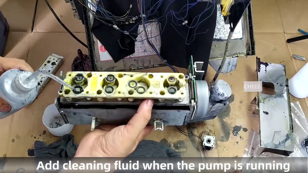 Have you seen the maintenance process of PB inkjet printer？