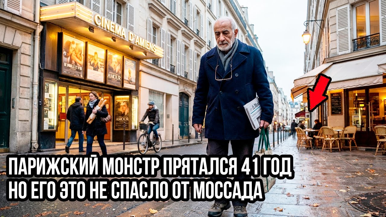Как Моссад Выследил «Парижского Монстра» Халеда аль-Рами Который Скрывался Десятки Лет