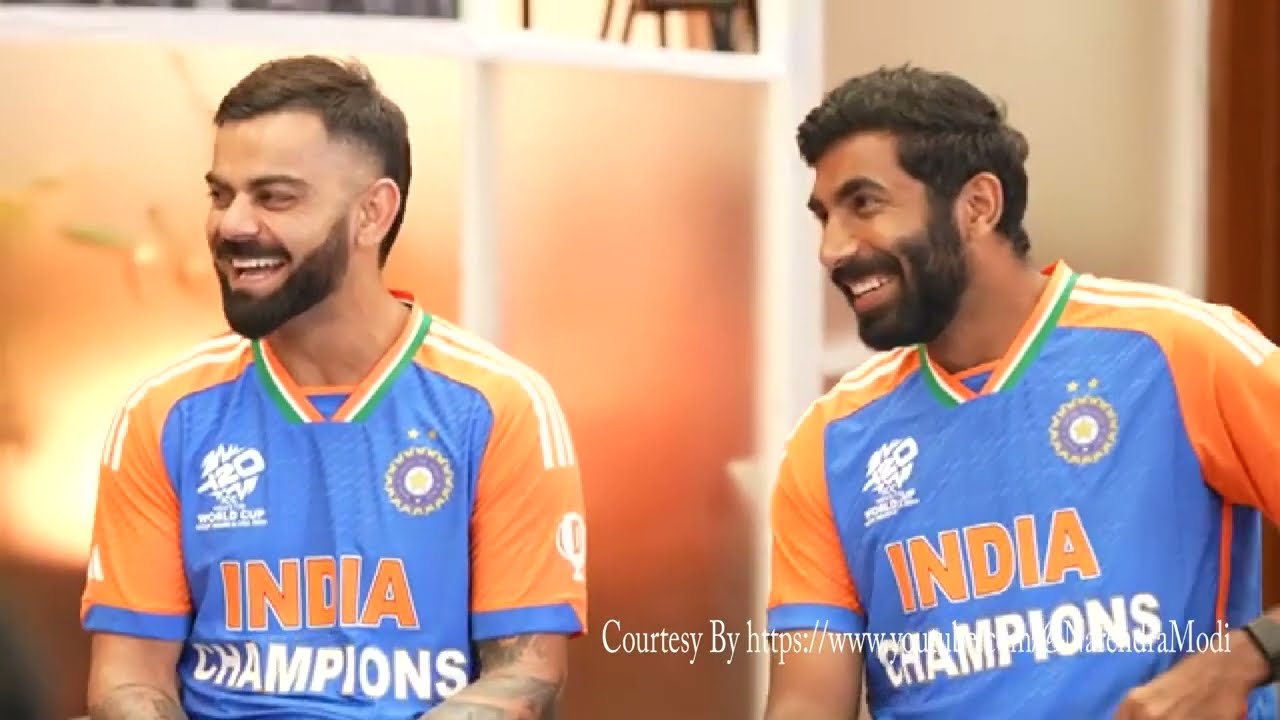 after winning World T20 Championship 2024 PM Modi's interaction with Indian Cricket Team