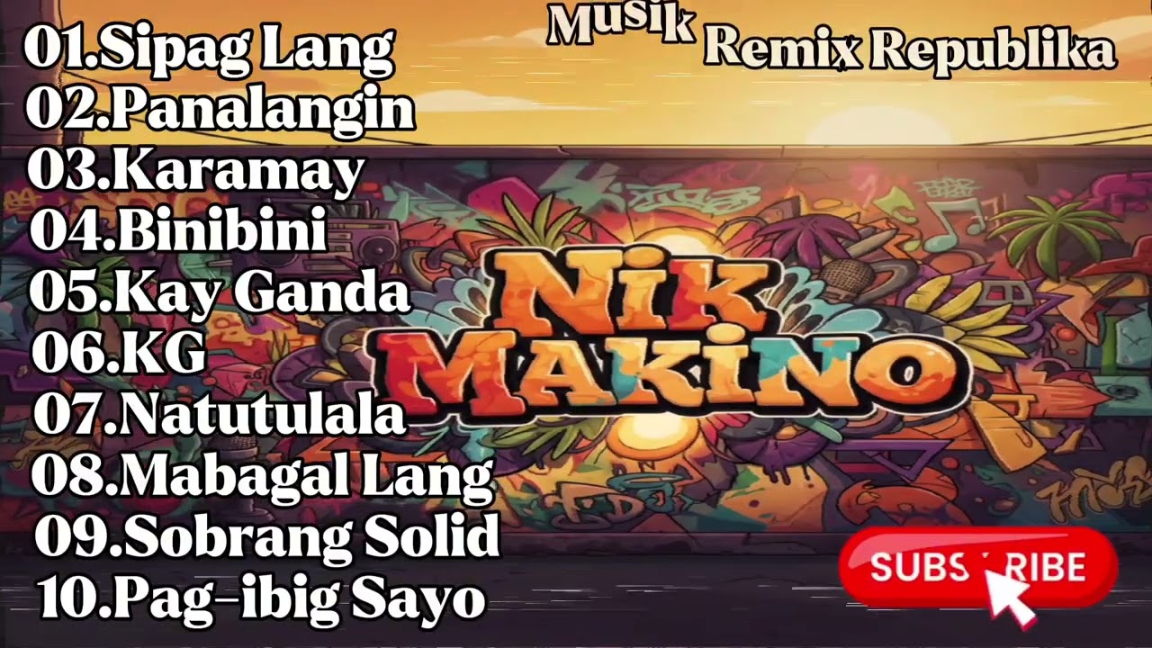 Nik Makino / Slow Reggae, Rap and Hip-hop Remix @MusikRemixRepublika 