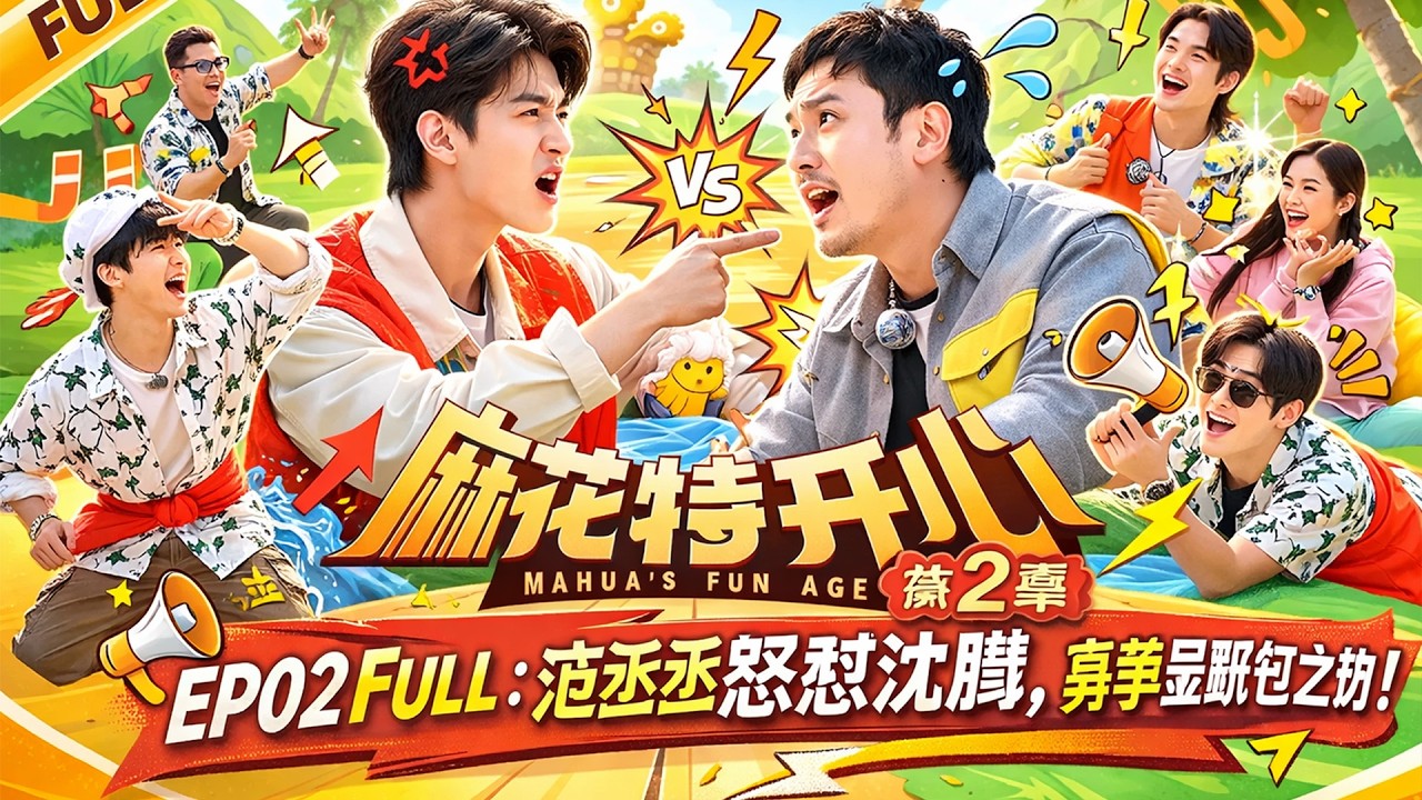 【Mahua Super Happy 2】2: Кому достанется титул главного шоумена: Fan Chengcheng или Shen Teng?