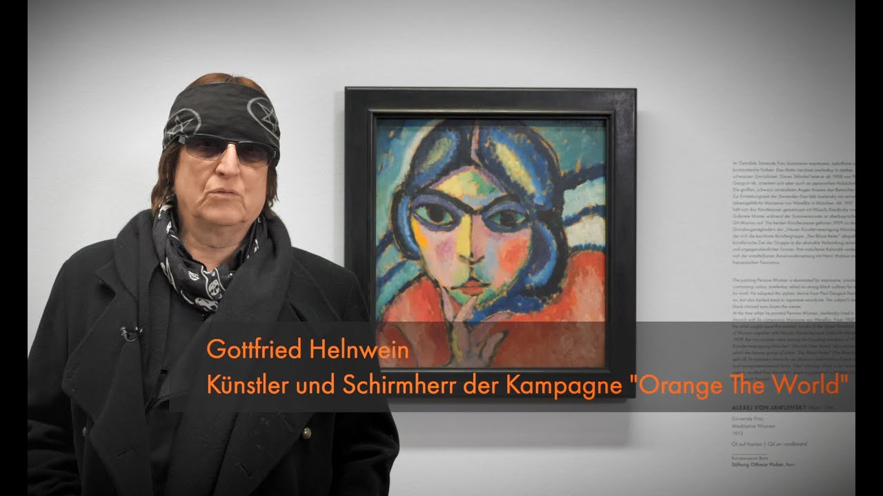 Gottfried Helnwein | Orange The World