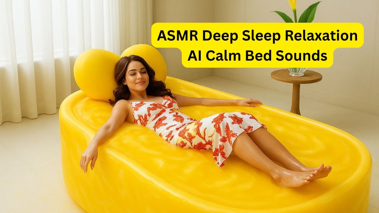 ASMR Deep Sleep Relaxation | AI Calm Bed Sounds