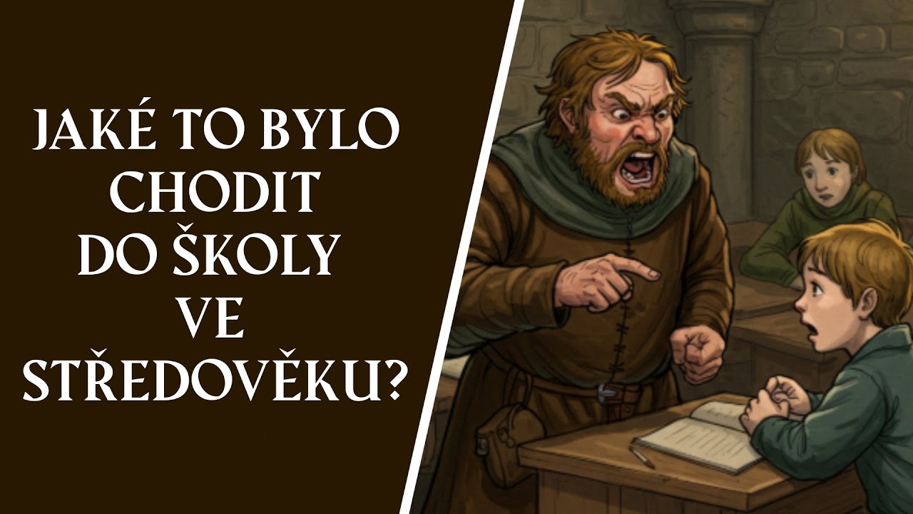 Jaké to bylo chodit do školy ve středověku?
