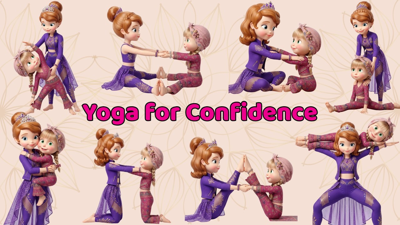 Best Partner Yoga Poses for Joy | Fun Kids Yoga Poses#yoga