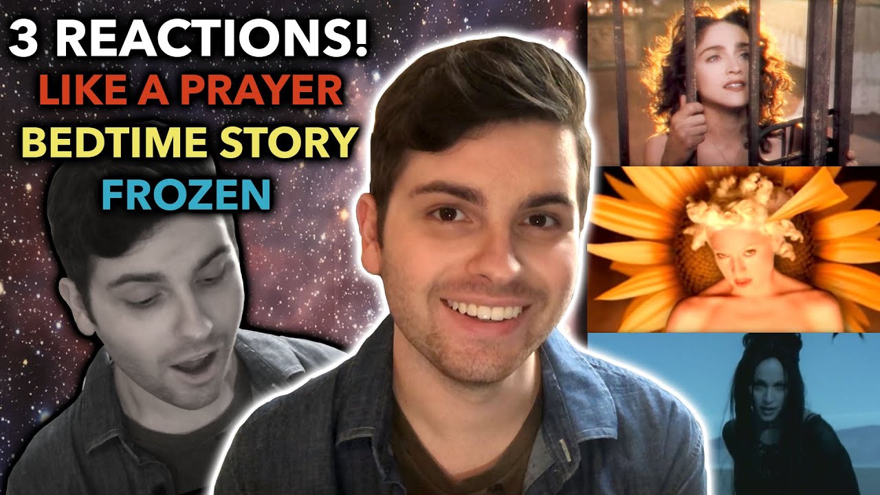 Reacting to Madonna's Music Videos | Like a Prayer, Bedtime Story, & Frozen | REACTION + ANALYSIS