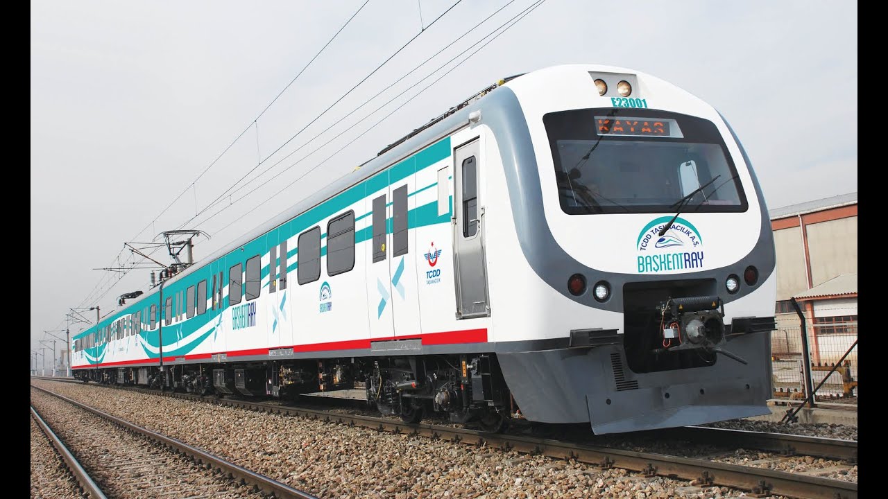 The CabView: Sincan - Kayaş Suburban Train  / Makinist kabininden  Ankara Kayaş  demiryolu