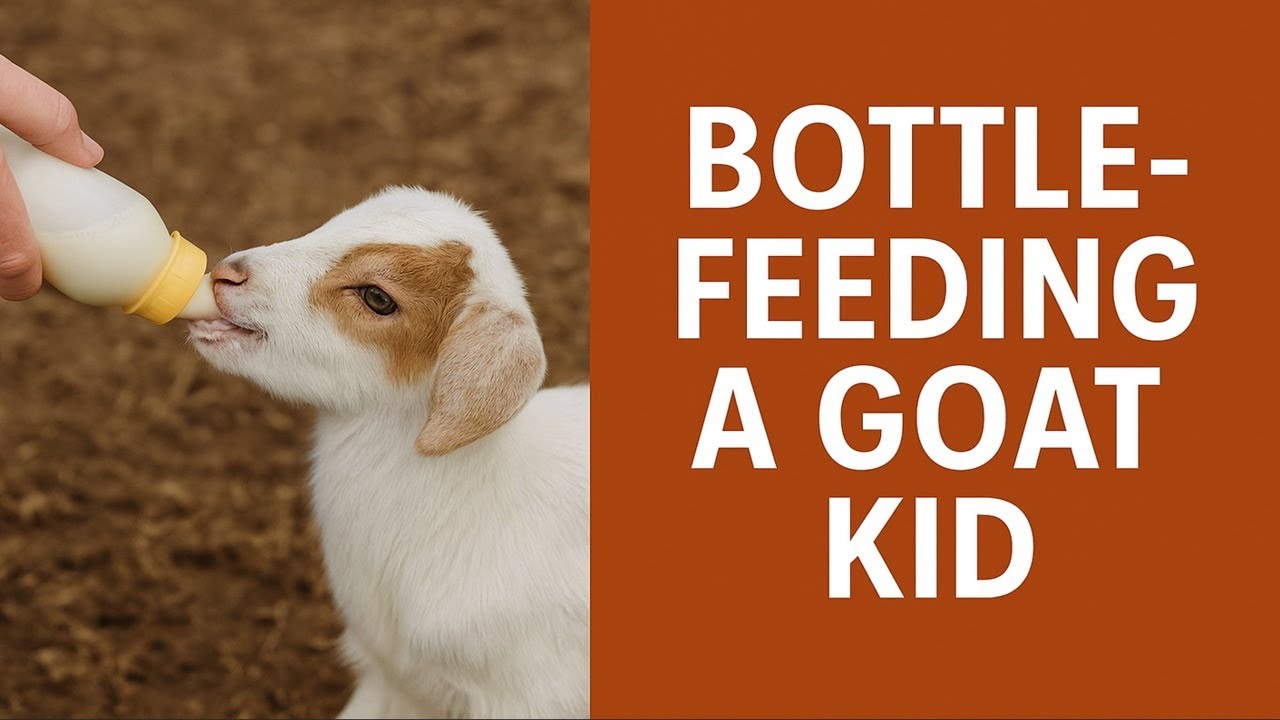 Orphaned Goat Kids? How to Bottle-Feed and Raise Them
