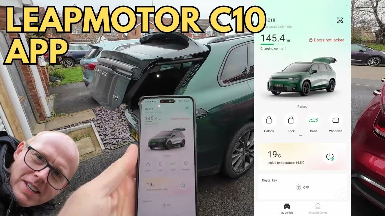Leapmotor C10 App vs Tesla App — A Big Difference