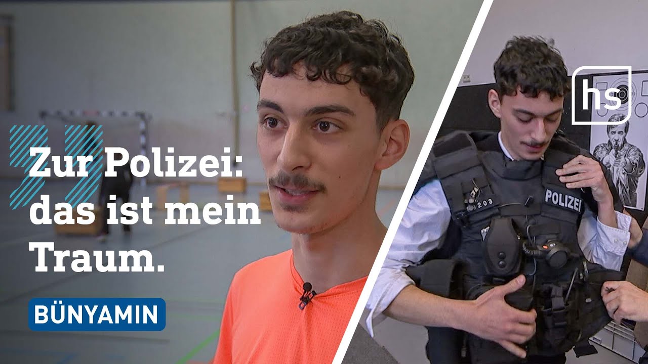 Polizist für einen Tag – Schüler probieren es aus | hessenschau