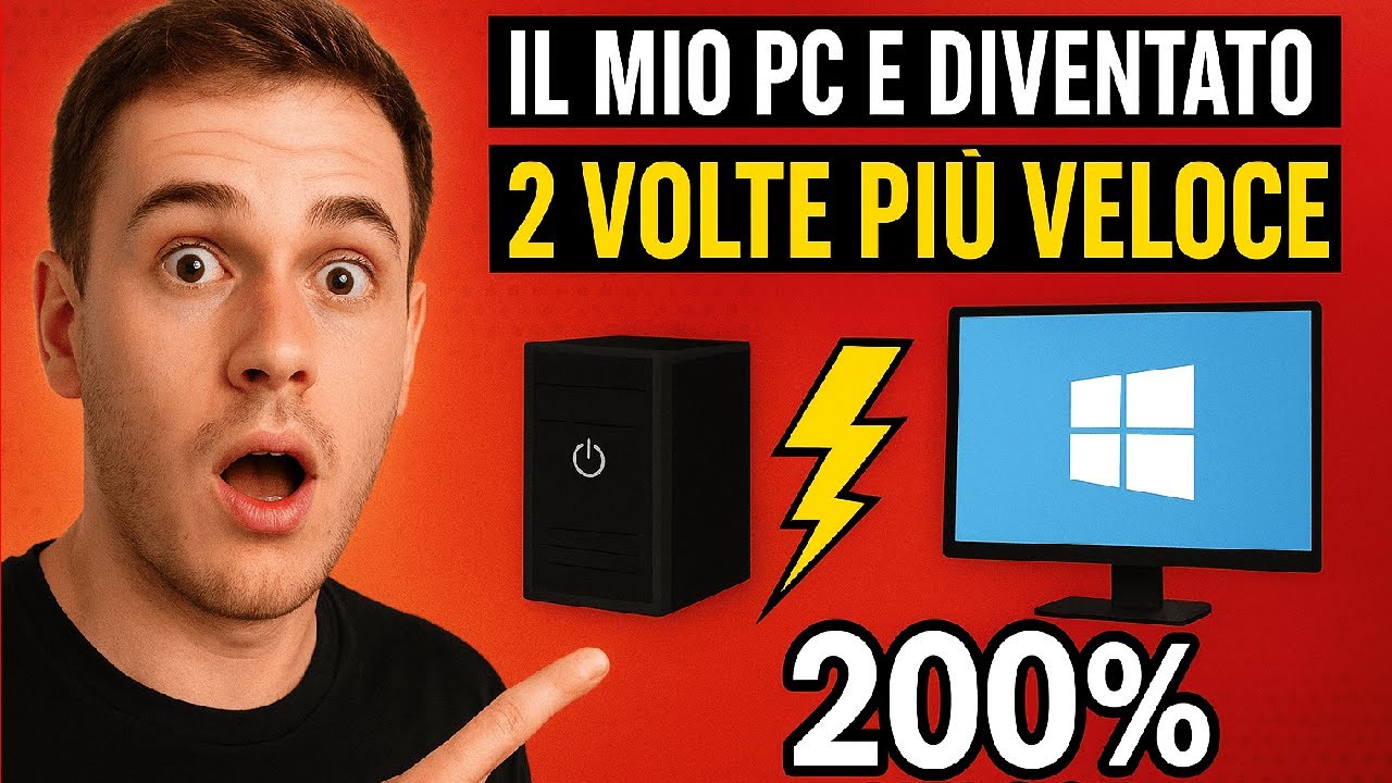 ⚡🔥IL MIO PC È DIVENTATO 2 VOLTE PIÙ VELOCE CON QUESTI 5 TRUCCHI!