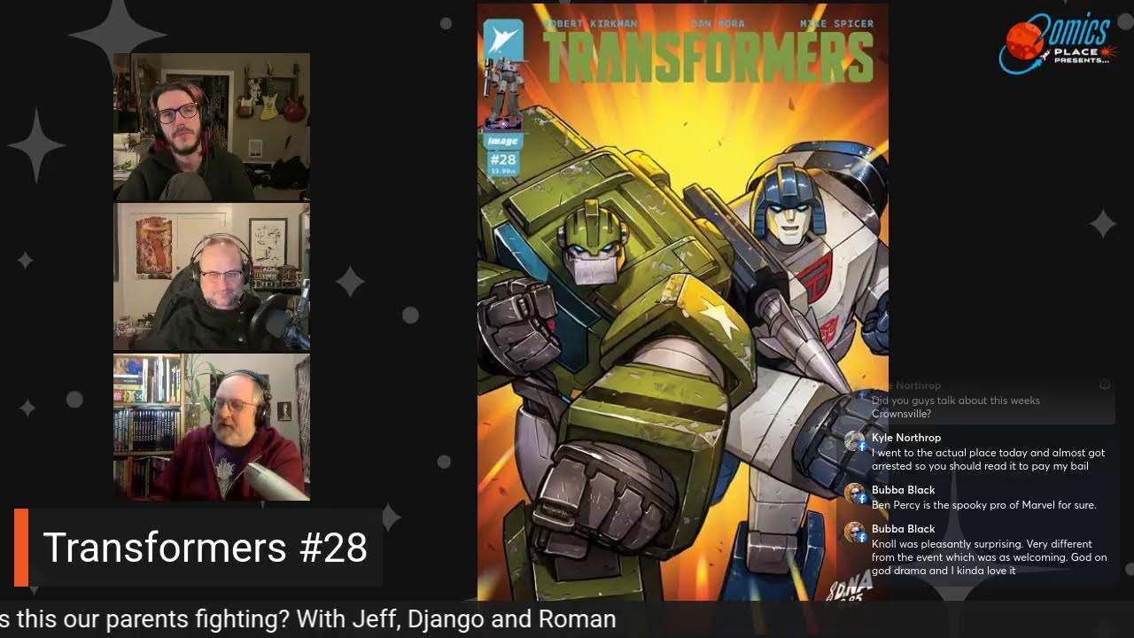 Comics Place Presents... #416 - Is this our parents fighting? with Jeff, Roman and Django