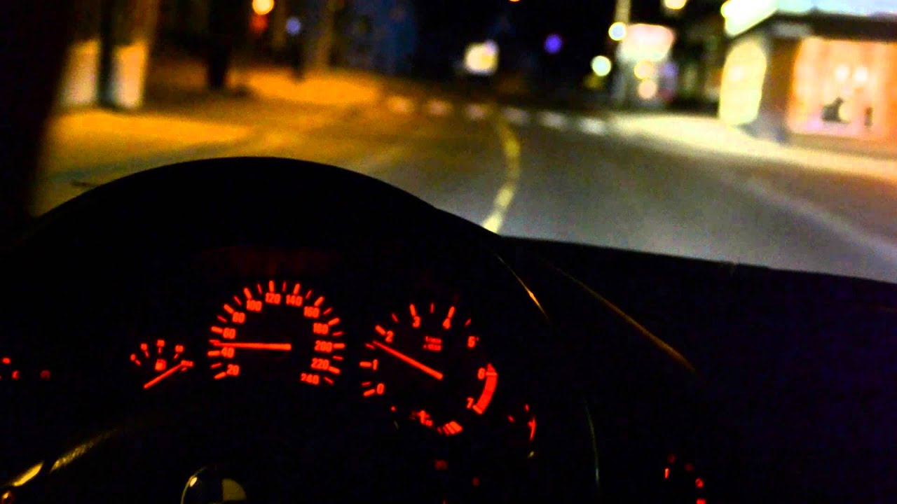 Bmw E39 ///M540i Night Ride Inside View