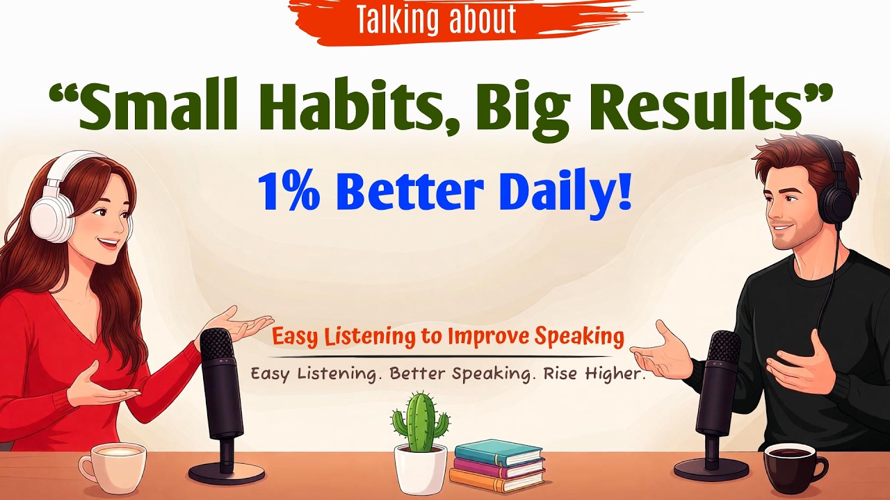 English Rise Podcast — Speak English with Confidence | Small Habits, Big Results