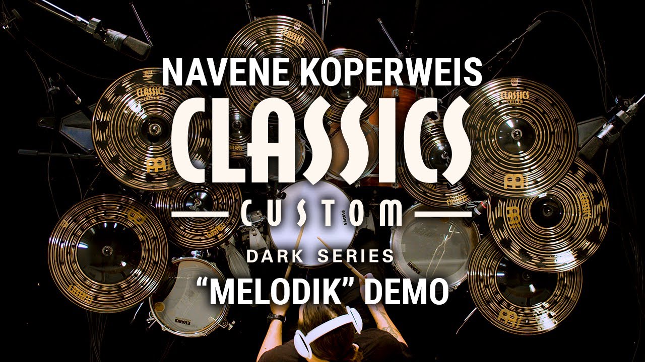 Meinl Cymbals - Classics Custom Dark - Navene Koperweis 