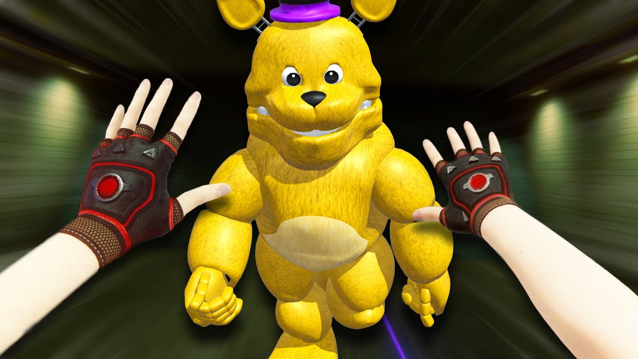 Fast Fredbear is The Deadliest Animatronic EVER! - BONELAB VR