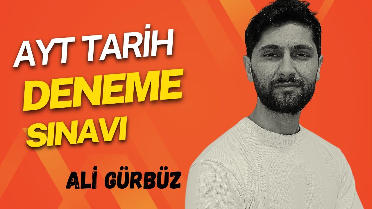 AYT Deneme Sınavı | Tarih | Sos-1/Sos-2 | BaşarıKavramı Kursu / Ali Gürbüz #tyt #ayt #yks