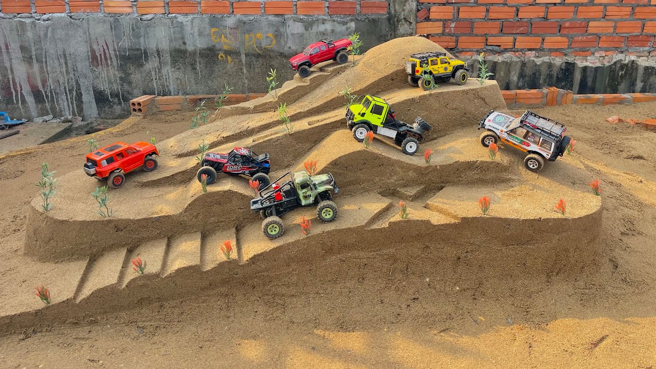 Tiny RC Cars vs Impossible Off-Road Mountain! 🚙🔥