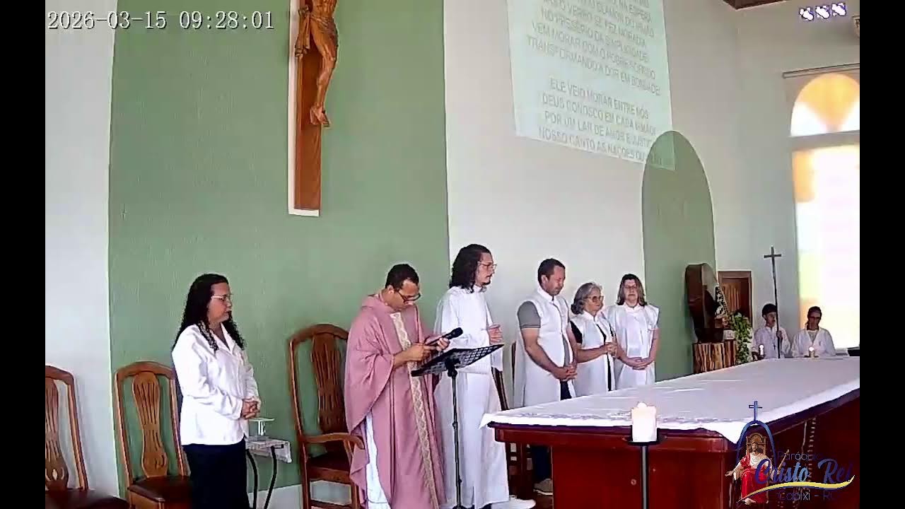 Transmissão Santa Missa | 4° Domingo da Quaresma | Domingo